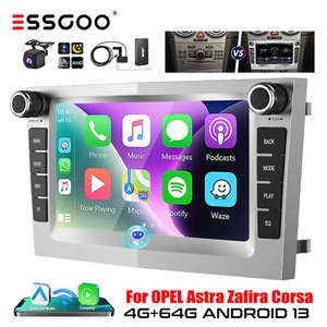DAB+ Carplay Autoradio Android 13 GPS NAVI Für Opel Corsa D Astra H Vivaro 4+64G - Bild 1 von 15
