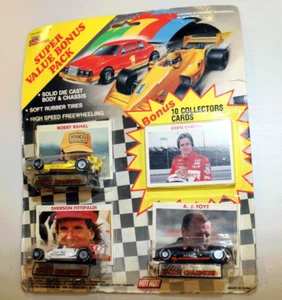 Racing Champions IndyCar Super Value Bonus Pack Fittipaldi Rahal Foyt + Karten - Bild 1 von 1