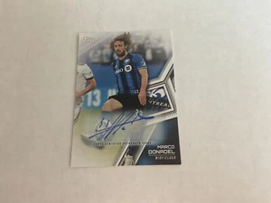 2018 Topps MLS Soccer MARCO DONADEL Auto Autograph - Picture 1 of 1
