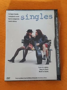 NEW SINGLES DVD MOVIE WITH SPECIAL FEATURES BRIDGET FONDA MATT DILLON - Picture 1 of 2