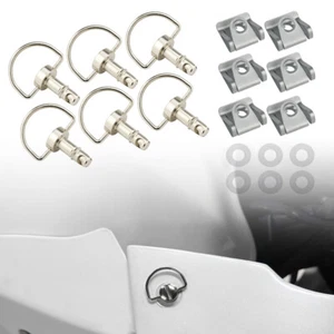 17mm Quarter Turn Quick Release Fasteners Kit Fit For Ducati 749 916 996 998 999 - Picture 1 of 15