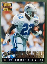EMMITT SMITH 1995 Action Packed Monday Night football card #102 DALLAS COWBOYS E