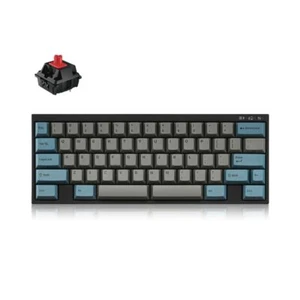 Leopold FC630MBT Blue/Grey 60% Bluetooth Mechanical Keyboard (Cherr NEW! - Picture 1 of 1