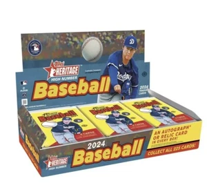 2024 Topps Heritage High Number Baseball Hobby Box Sealed - Bild 1 von 1