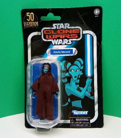 Hasbro Star Wars The Vintage Collection Aayla Secura VC217. (DAMAGED PACKAGING) Cover