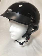 Harley Davidson Helmet Motorcycle H200 FMVSS DOT 218 Great Shape Size S Black