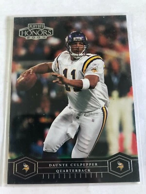 2004 Playoff Honors Daunte Culpepper #52 Minnesota Vikings - Image 1 of 2