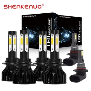 Für For Chevy Silverado1500 2003-2006 4 Seiten LED Nebelscheinwerfer Kit 6000K - Bild 1 von 11