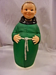 Vintage Goebel. Green Friar Tuck Monk Decanter Cigarette Holder - Picture 1 of 5