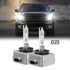 For GMC Yukon 2015 2016 2017 - 2X D3S Front HID Xenon Headlights Bulbs Low Beam - Picture 1 of 12