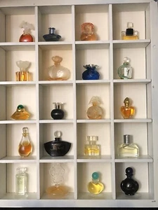 20 Miniature Perfumes Lalique Glass Bottles Lily of the Valley Volupte Sublime - Picture 1 of 22