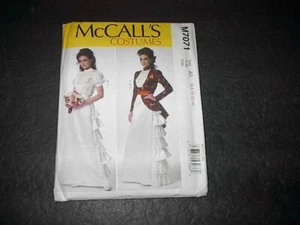 McCall's Pattern 7071 Misses' Victorian Costume Jacket, Skirt, Blouse 6 ~ 14 U - Picture 1 of 3