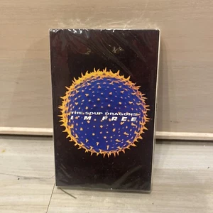 NEW SOUP DRAGONS I’m Free w/ Lovegod RARE DUB 1990 USA Cassette Single Tape - Picture 1 of 2