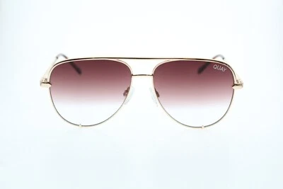 Gafas de sol Quay Gold Aviator de metal llave alta 146 126 tamaño 60-14-145 mm Foto 1 de 4