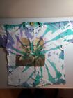 Vintage 1994 Pink Floyd The Division Bell Tie Dye All Over Print T-Shirt Size L