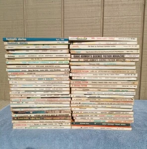 Large Lot 41 Vintage Worlds of If Science Fiction Magazines + 12 Bonus Anthology - Picture 1 of 16