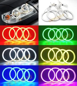 Anillo halo RGB para UAZ Patriot Baijah Tulos 07-14 faro LED ángel lámpara ojo - Imagen 1 de 17