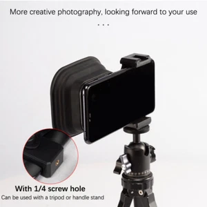 Universal Anti-Reflection Camera Lens Hood For IPhone For Samsung Android Phone - Zdjęcie 1 z 12