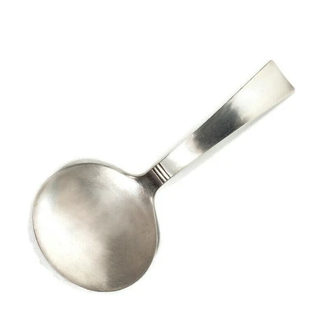 Allan Adler Handmade Sterling Silver Sunset Serving Spoon Cover