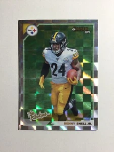 Tarjeta de fútbol americano Panini-Donruss #tr-35 Benny Snell Jr. Prizm Rookie 2019 casi nueva/como nueva NFL - Imagen 1 de 1