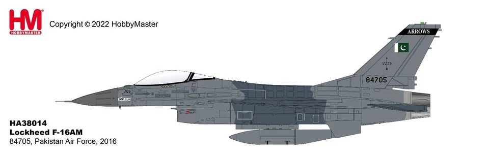 Hobby Master HA38014, Lockheed F-16AM "MIG-21 Killer" 92731, Pakistan, 1:72 - Image 1 of 1