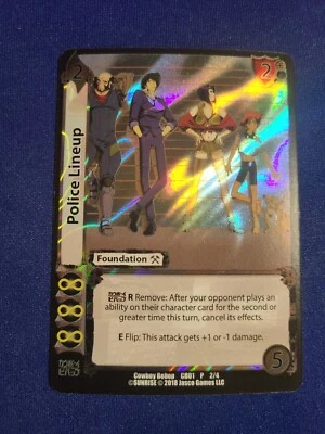 Universal Fighting System - Police Lineup - Cowboy Bebop - CB01 P 2/4 - NM - Image 1 of 2