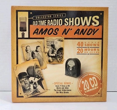 Amos N' Andy Old Time Radio Shows (Original Broadcasts) 20 CD Set 40 Shows Foto 1 de 4