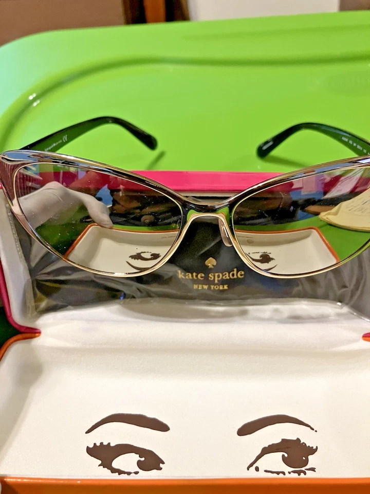 Kate Spade Aliza 3YG Women’s black and gold Sunglasses - Image 1 of 4