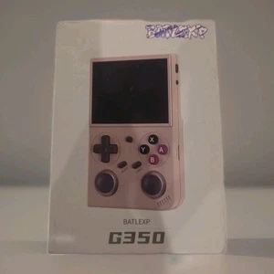Batlexp G350 Handheld Retro Spielkonsole 3,5 Zoll IPS Bildschirm 64-Bit Linux System - Bild 1 von 2