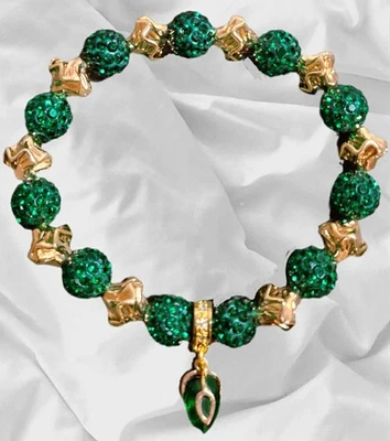 Damen Armband💍Damen Perlenarmband 24 Karat vergoldete Perlen Damen Schmuck - Bild 1 von 2