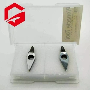 2pcs VCGT160404 Single Edge VCGT331 Polycrystalline Diamond PCD Tipped Inserts - Picture 1 of 1