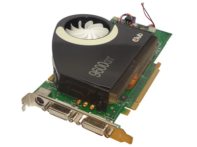 CLUB 3D GeForce 9600 GT 512MB GDDR3 PCI-E GRAFIKKARTE DUAL DVI S-VIDEO #GK12720 - Image 1 of 2