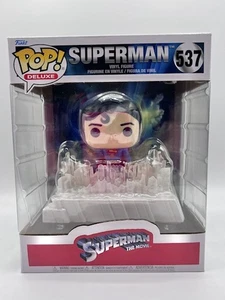 Funko Pop Deluxe: Superman 1978 - Superman in Fortress of Solitude #537 - Nuevo en caja - Imagen 1 de 7