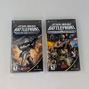 Star Wars Battlefront: Elite Squadron & Renegade Squadron - Sony PSP CIB probado - Imagen 1 de 18