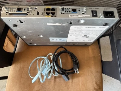 Cisco 1800 Series Cisco 1841 Integrated Services Server Router DSU/CSU V06 Bonus - Image 1 of 4