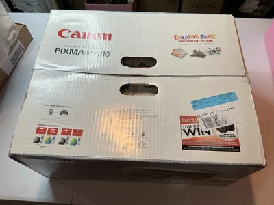 Canon PIXMA MP210 All-In-One Inkjet Printer Sealed New In Box - Image 1 of 4