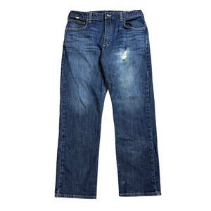 Carhartt FR Jeans Herren 35x32 Blau Flame Resistant Workwear Straight Leg Denim - Bild 1 von 8