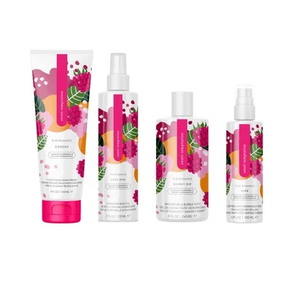 Sweet Temptation Bundle. Shave Cream. Hydrating Oil. Shower Gel. Body Mist. - Image 1 of 4