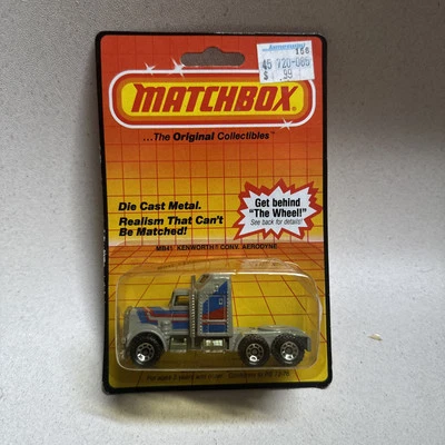 1983 MATCHBOX SUPERFAST #41 GRAY KENWORTH CONV. AERODYNE  - Image 1 of 4