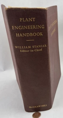 1950 Plant Engineering Handbook 2,007 Pages Industrial Factory Management - Image 1 of 4
