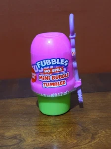 Kids Fubbles No Spill Bubble Tumbler No More Messy Spills Bubbles Included New  - Picture 1 of 6
