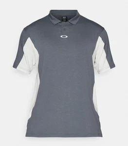 Polo técnico OAKLEY C1 AIRVENT para hombre - Uniforme gris - Mediano - Nuevo con etiquetas - Imagen 1 de 6