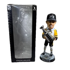 Evgeni Malkin 2017 Stanley Cup Champions Bobble Head Penguins New Limited RARE - Picture 1 of 12