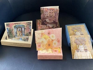 New LOT OF 4 LANG Boxes Note Cards 13 per Box And Envelopes - Picture 1 of 4