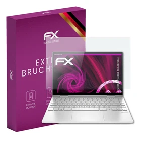 atFoliX Glasfolie für HP Envy x360 13-bd0750ng Displayfolie 9H Schutzpanzer - Afbeelding 1 van 8