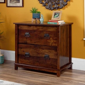 Mission Craftsman Cherry Lateral File Filing Cabinet - New! - Picture 1 of 7