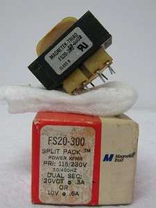 MAGNETEK TRIAD FS20-300 CLASS B TRANSFORMER - Picture 1 of 3