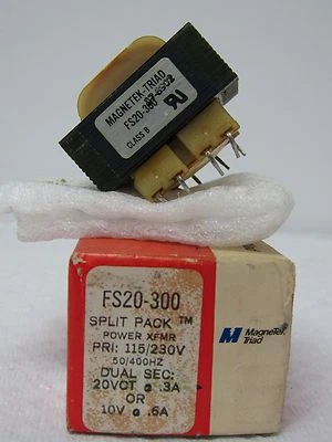MAGNETEK TRIAD FS20-300 CLASS B TRANSFORMER - Image 1 of 3