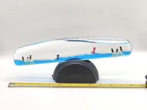12" LIQUID WAVE MOTION MACHINE GENTLE PENGUIN OCEAN WAVES BATTERY BASE RARE - Picture 1 of 12