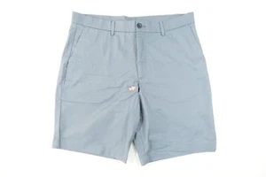 CALVIN KLEIN CK BLU 34 PANTALONCINI CHINO ELASTICIZZATI UOMO DIFETTOSI - Foto 1 di 9